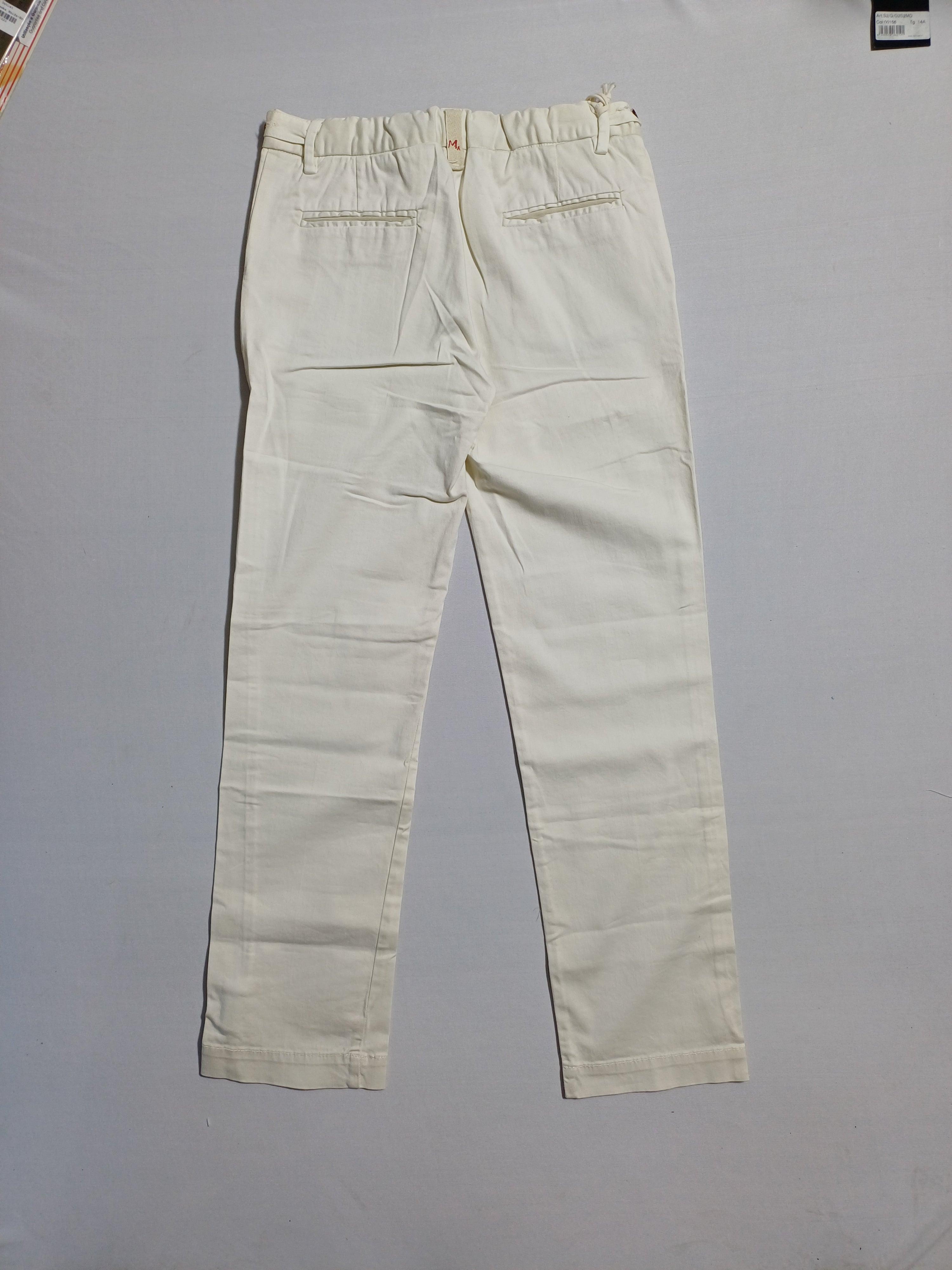 MYTHIS WHITE-12A BOYS TROUSER