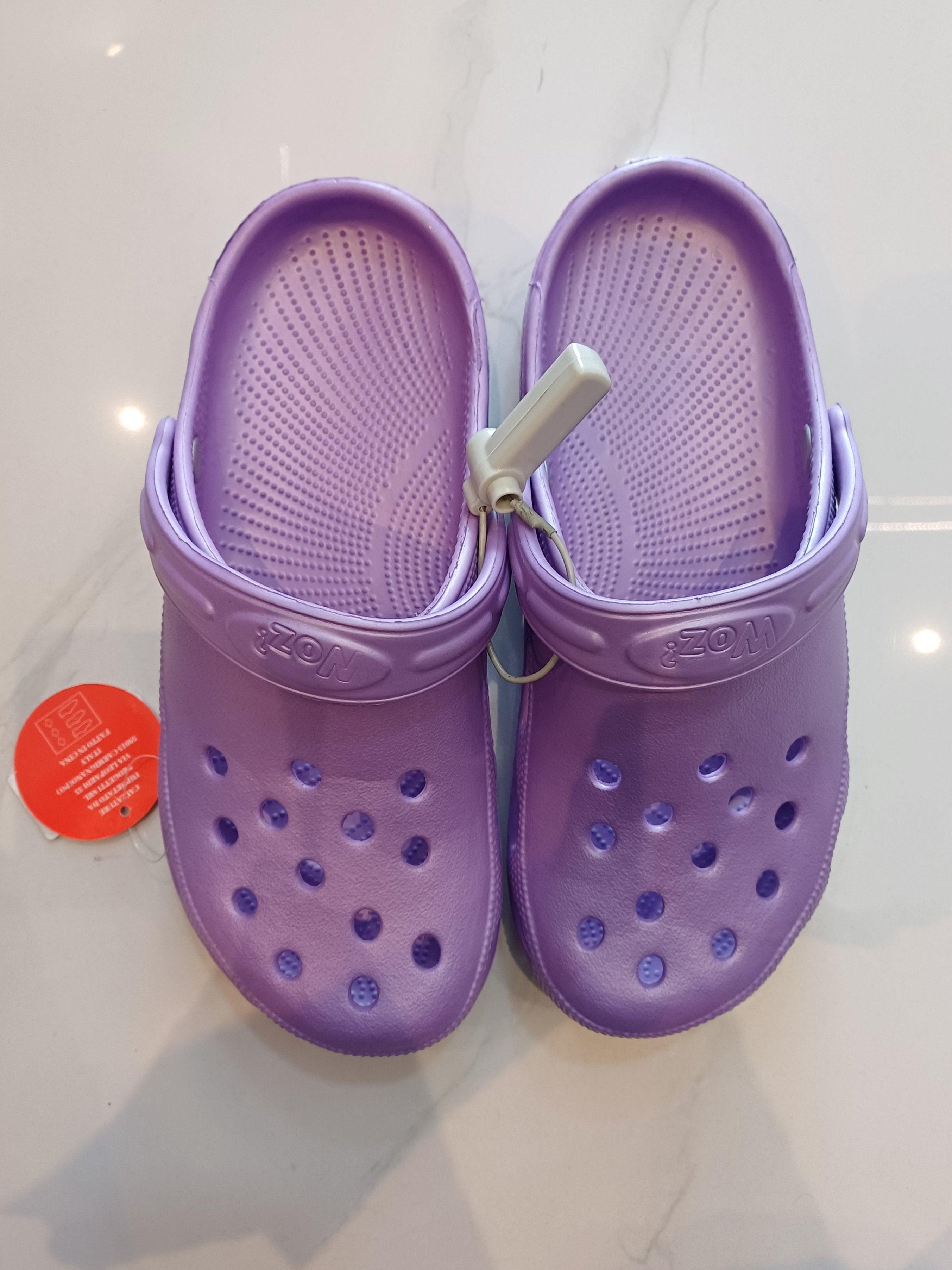 Woz? Purple Crocs Sandal