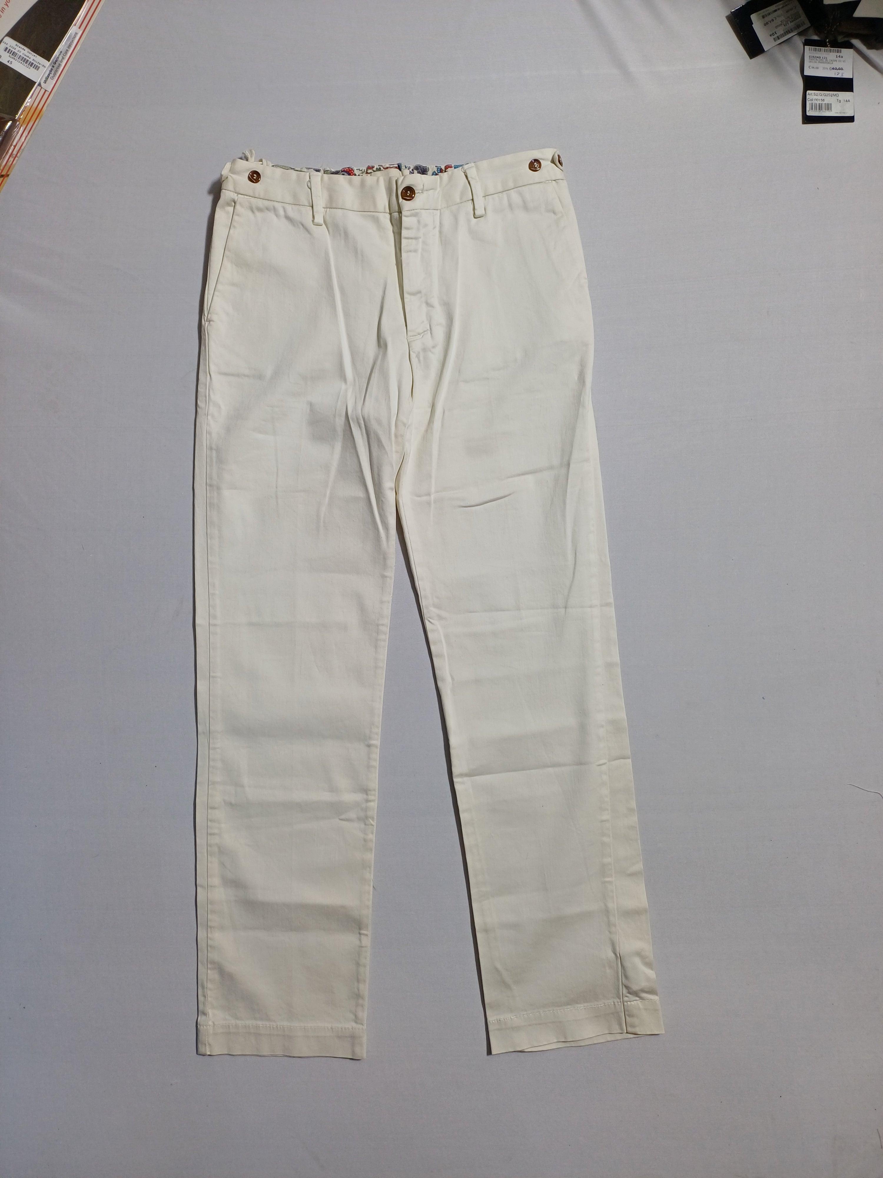MYTHIS WHITE-12A BOYS TROUSER