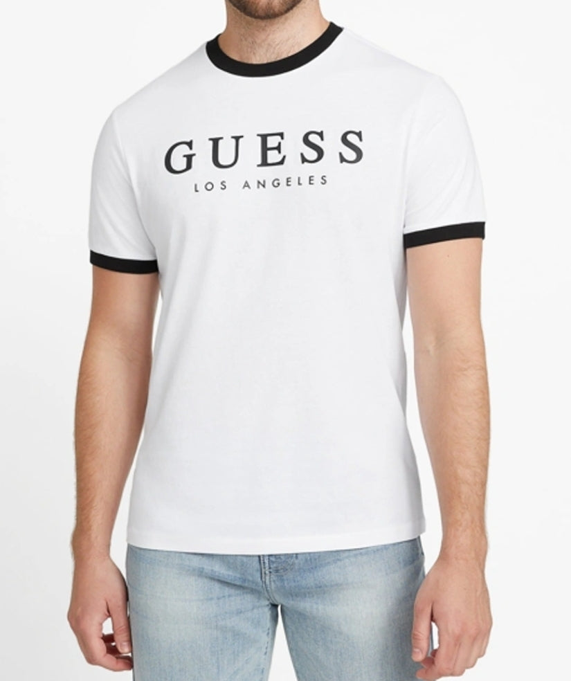 Guess Round Neck T-shirt White XBRI14