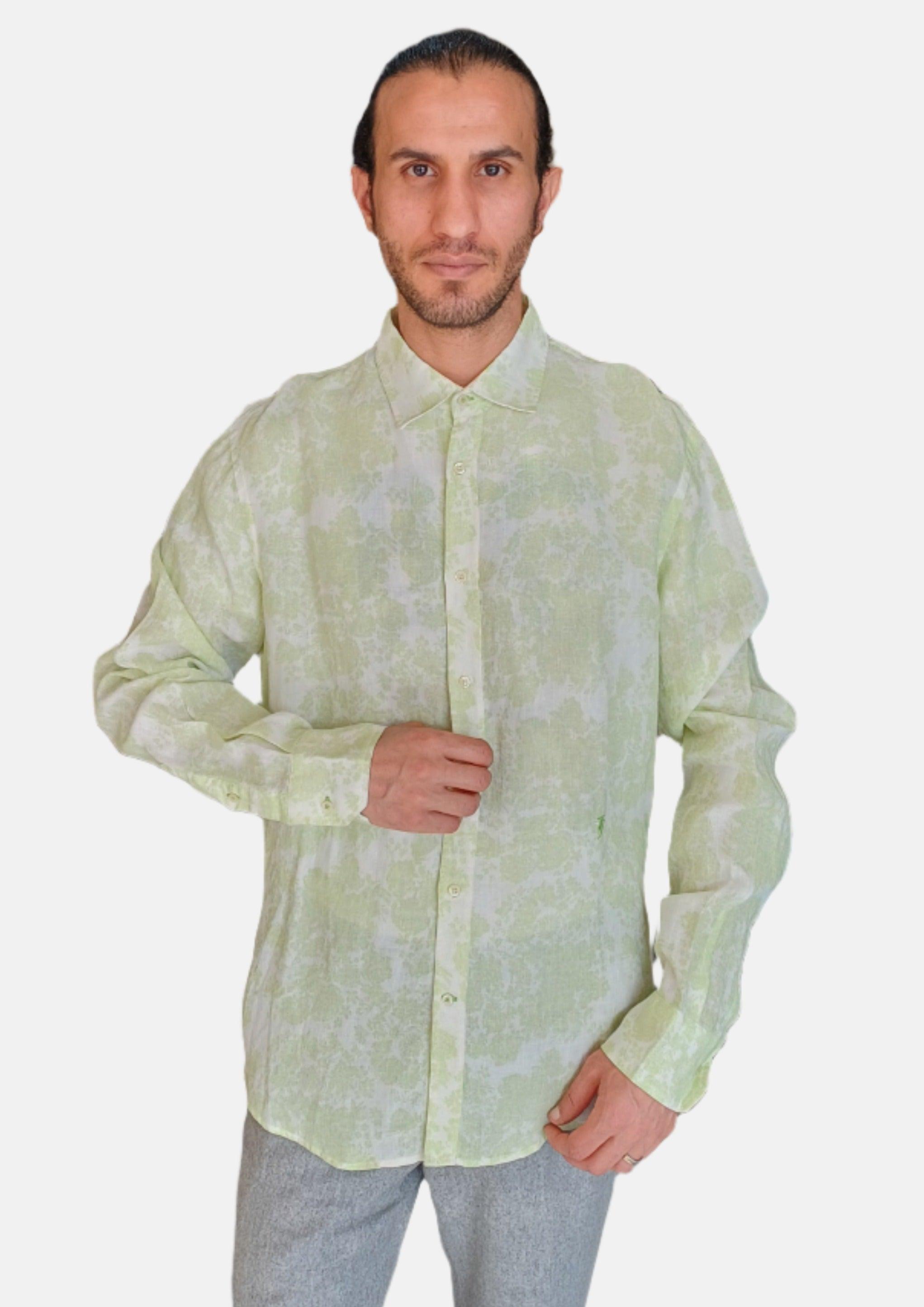 قمصان رجالي TRUSSARDI Green 524281