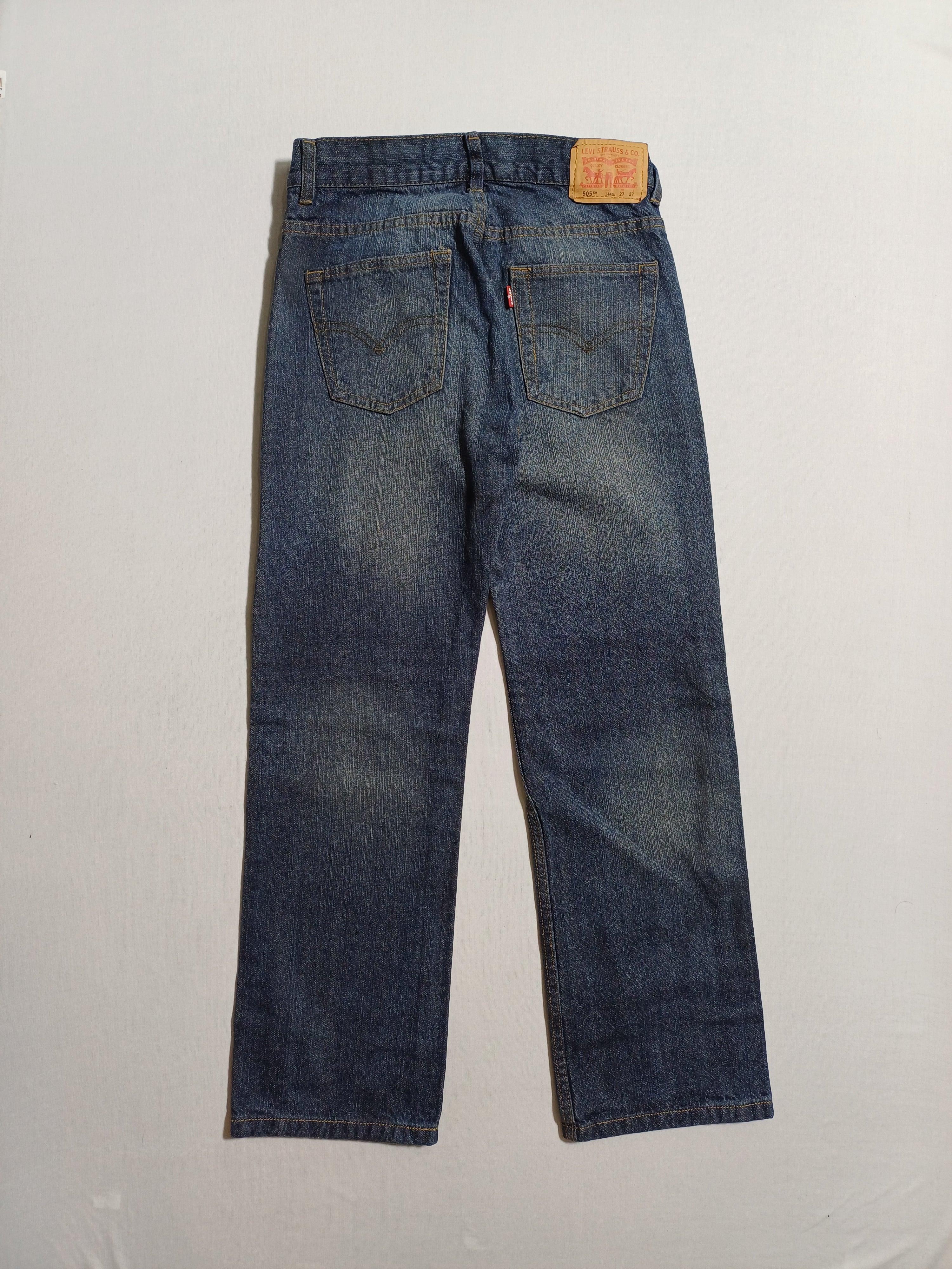 LEVI'S 14-REG 27X27 BOYS JEANS BLUE
