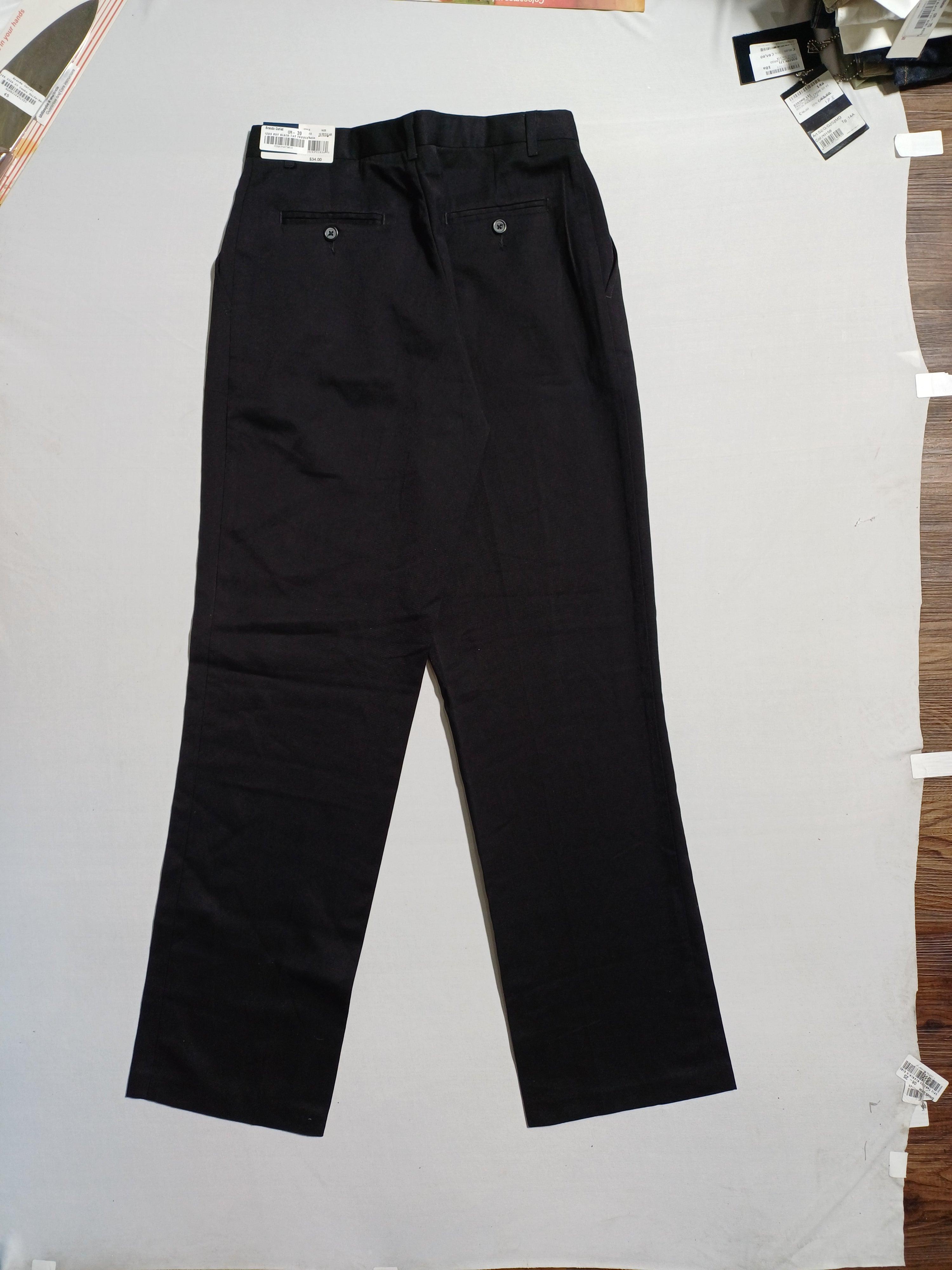 IZOD BOY BLACK-16Y TROUSER Z841014