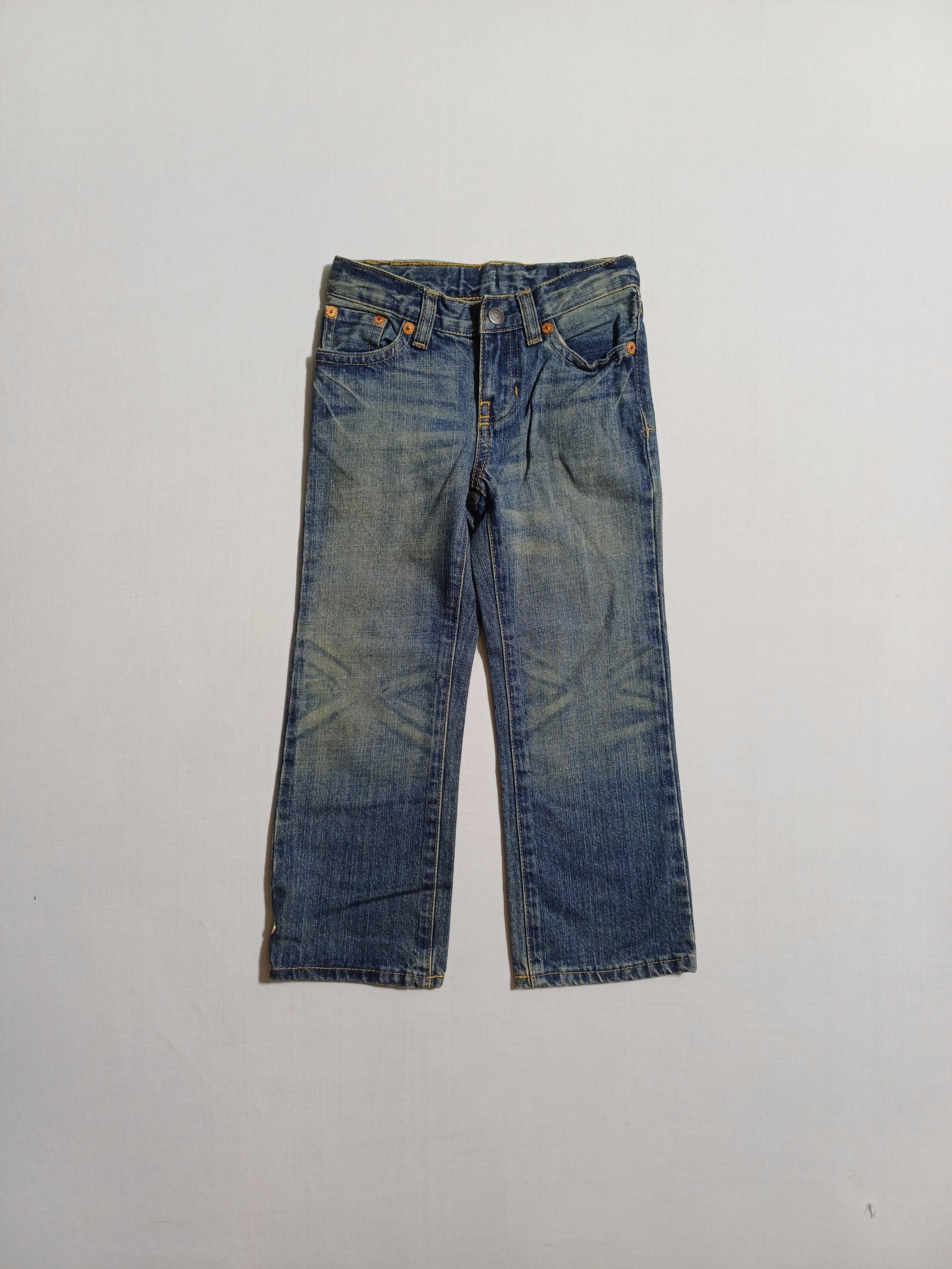 RALPH LAUREN BLUE-4T BOYS JEANS
