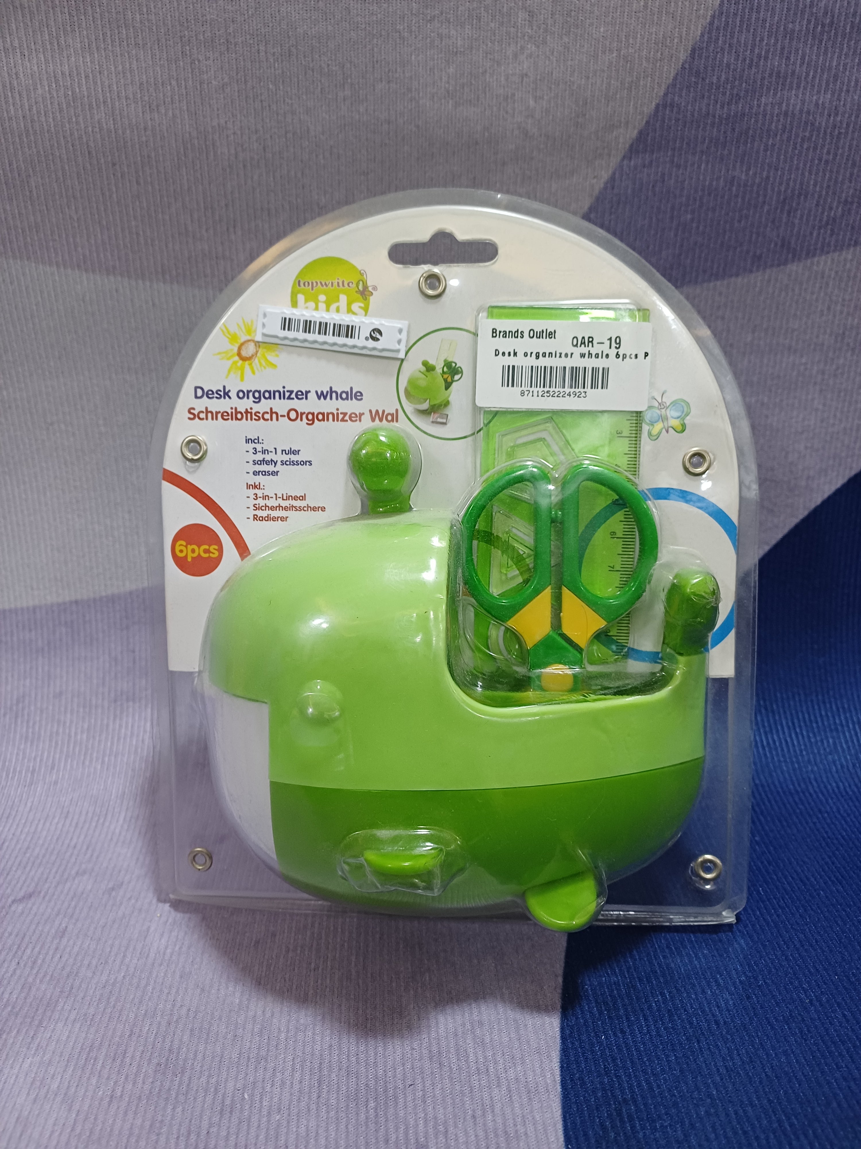 Desk organizer whale 6pcs PL