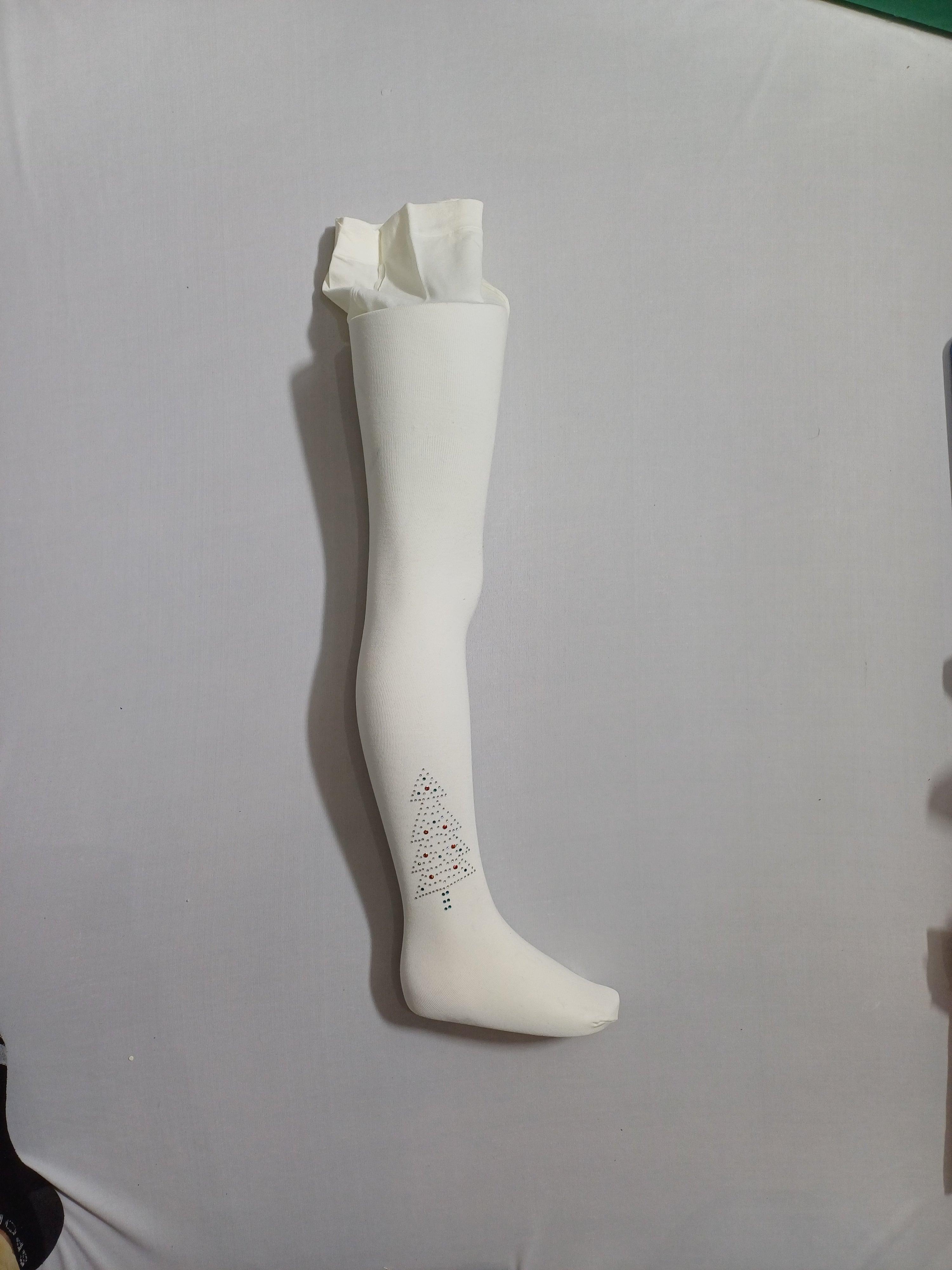 600065 White Ba?ak Pantyhose
