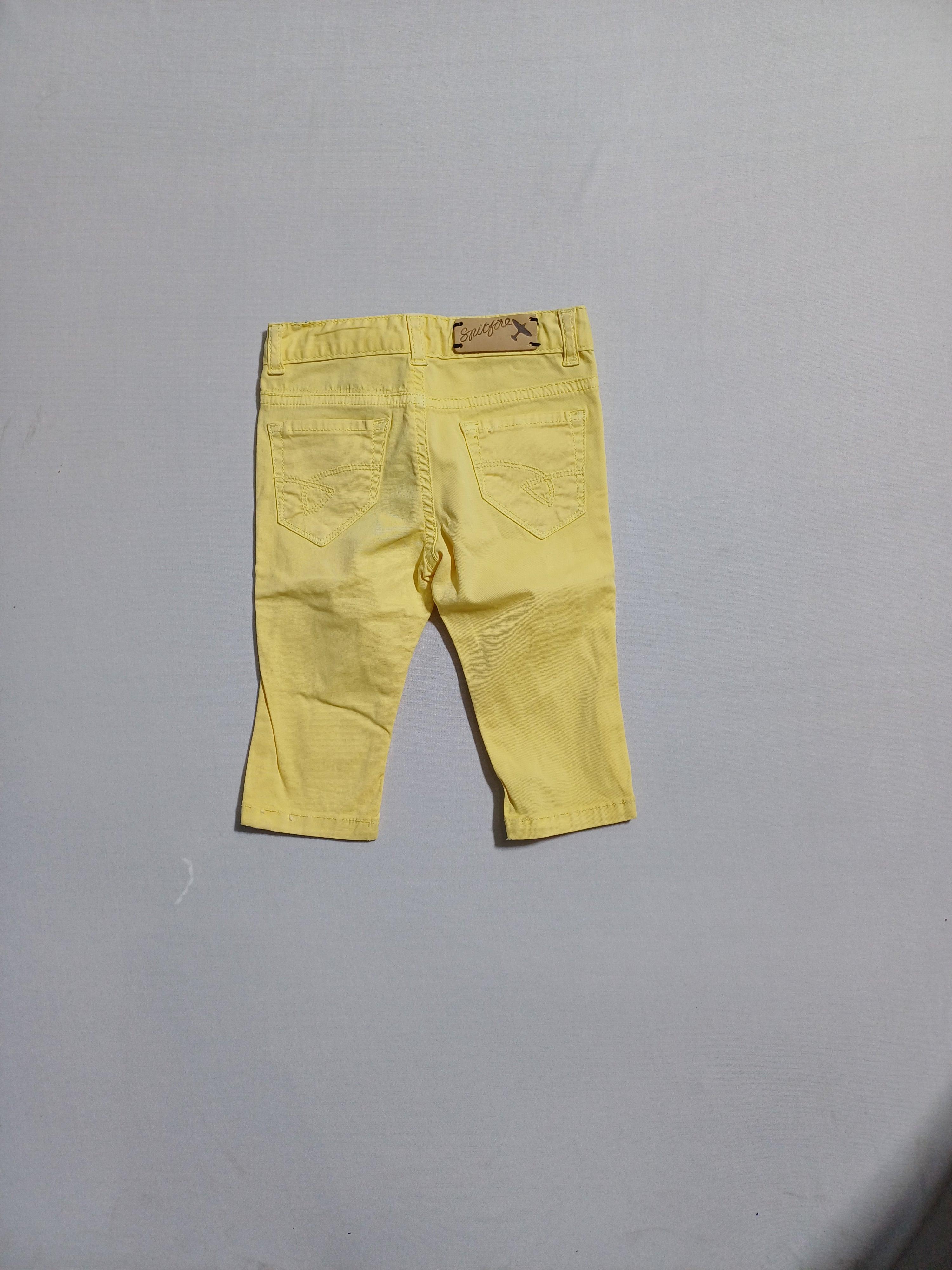 بنطال أطفال SPITFIRE YELLOW مقاس 3-6 أشهر 3121401N