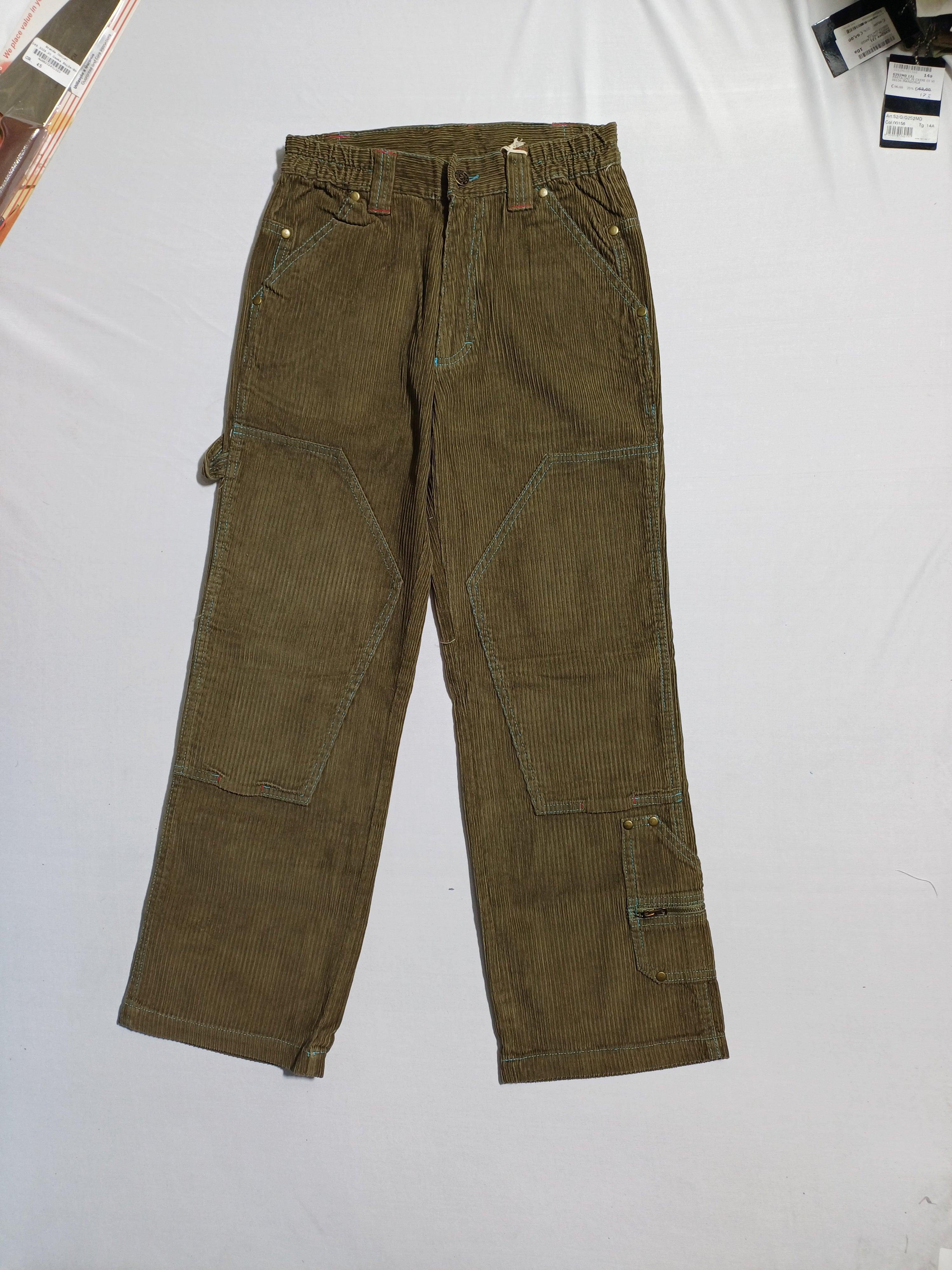 MEK BROWN-10Y BOY CORDUROY TROUSER 53TBH218