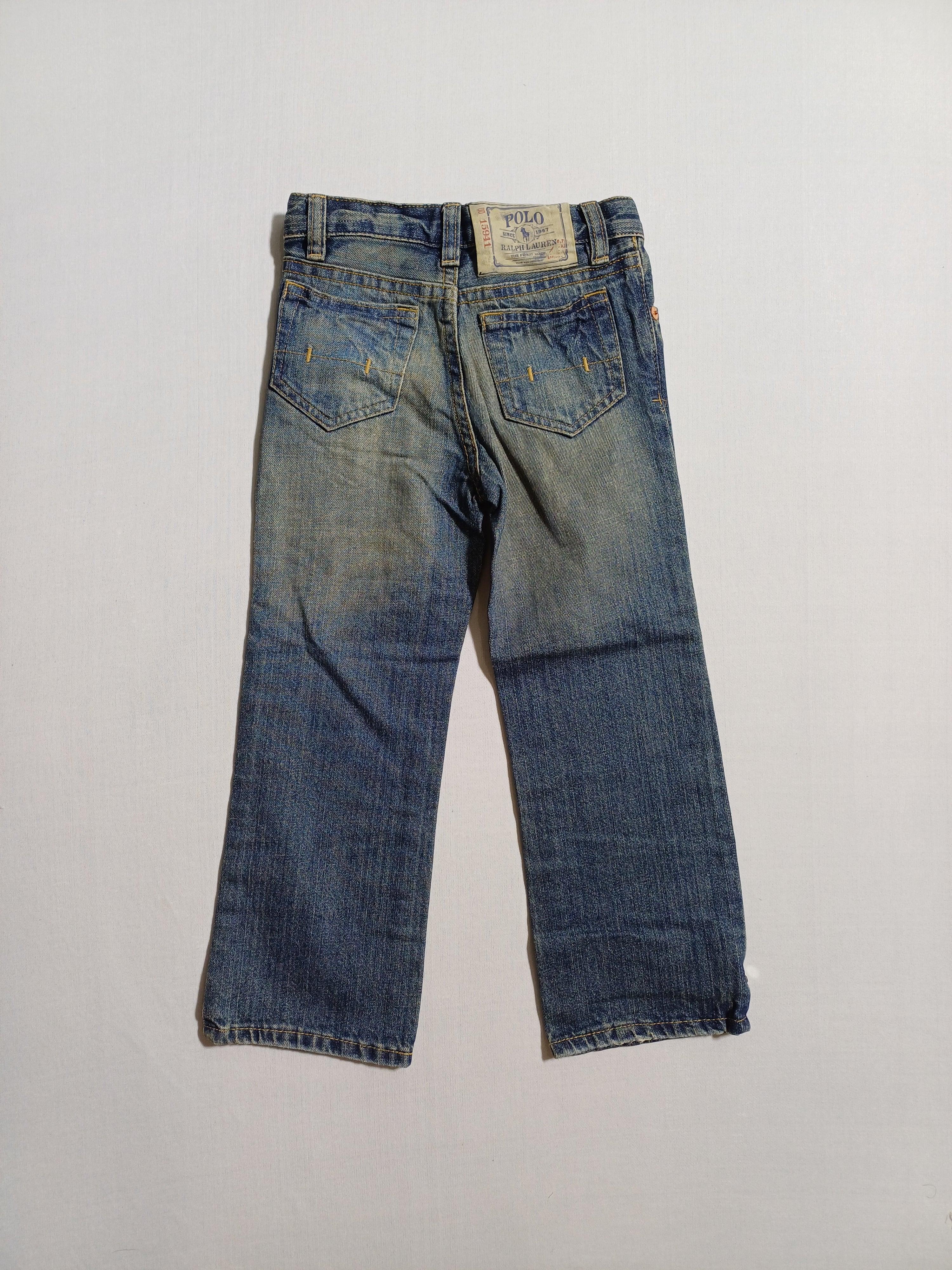 RALPH LAUREN BLUE-4T BOYS JEANS