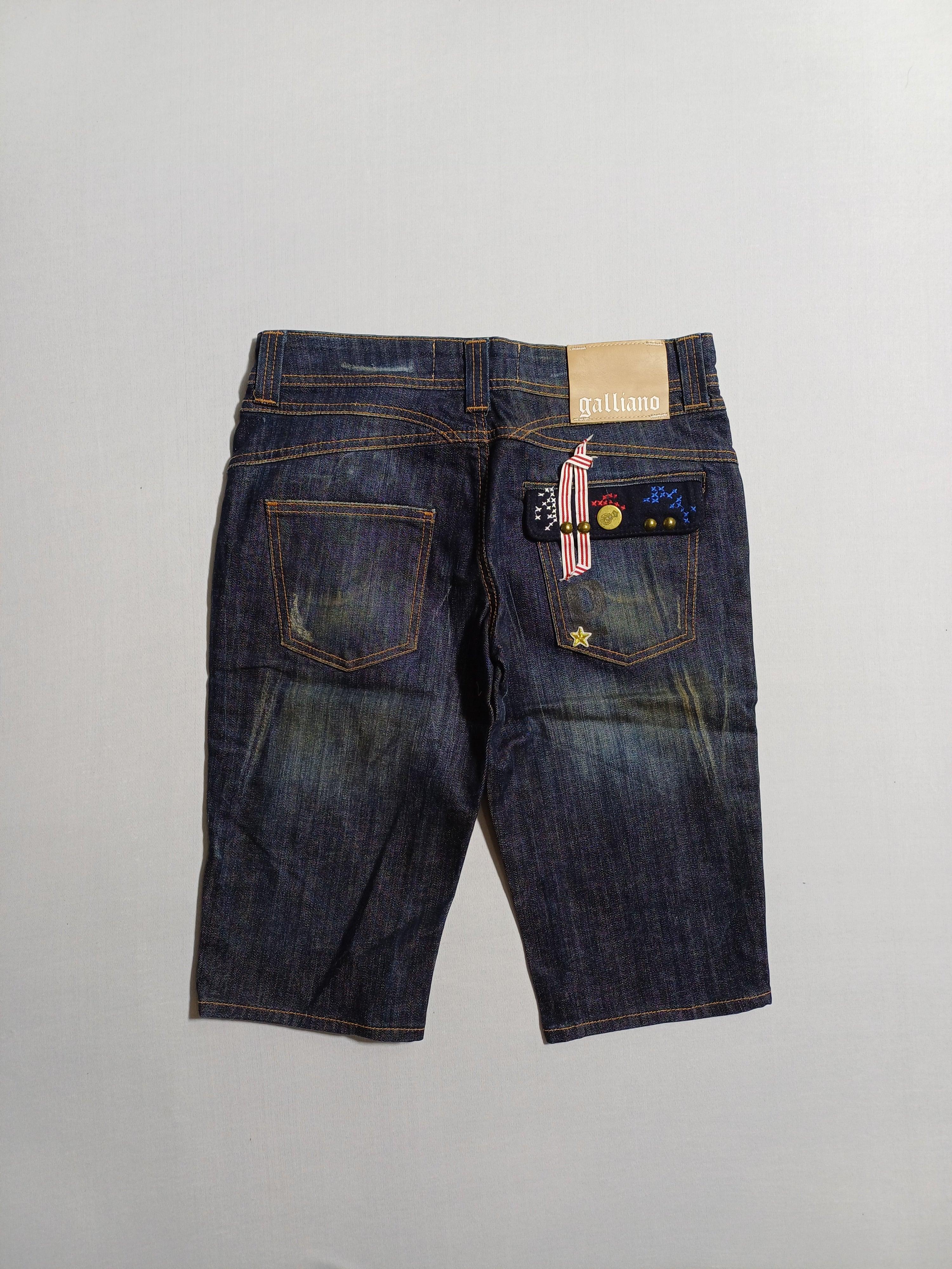 GALLIANO BLUE-40 BOYS JEANS SHORT